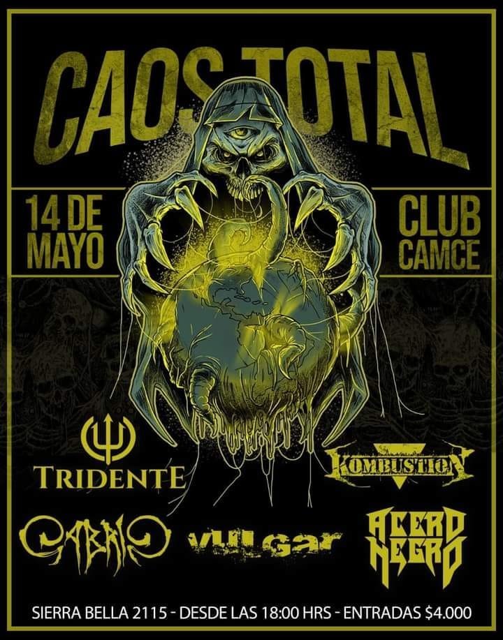 Caos Total Jornada de metal chileno santiago