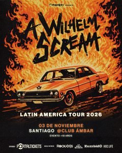 Noticias | A WILHELM SCREAM REGRESA A CHILE Y LO HARÁ CON UN SHOW EN SOLITARIO  (CAMBIO DE FECHA)